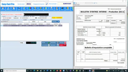 Logiciel EASY-FACT Pro - D10  - برنامج إدارة المخزون و التجارة
