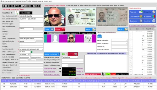 LOGICIEL GESTION HÔTELIÈRE COMPLÈTE  - برنامج لتسيير الفندقي
