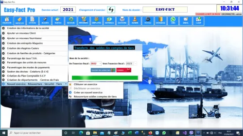 Logiciel EASY-FACT Pro - D10  - برنامج إدارة المخزون و التجارة