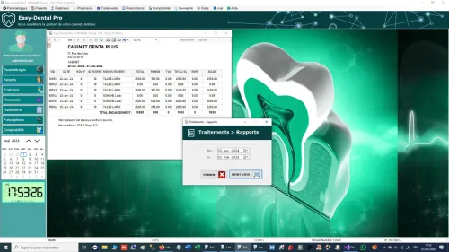 Logiciel de gestion cabinet dentaire - برنامج إدارة عيادة طب الأسنان