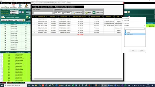 LOGICIEL GESTION HÔTELIÈRE COMPLÈTE  - برنامج لتسيير الفندقي