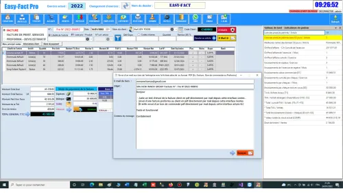 Logiciel EASY-FACT Pro - D10  - برنامج إدارة المخزون و التجارة