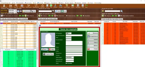 LOGICIEL GESTION HÔTELIÈRE COMPLÈTE  - برنامج لتسيير الفندقي