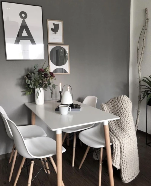 Pack Table et chaises scandinaves