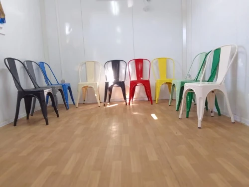 Chaise tolix pour cafétéria et restaurant