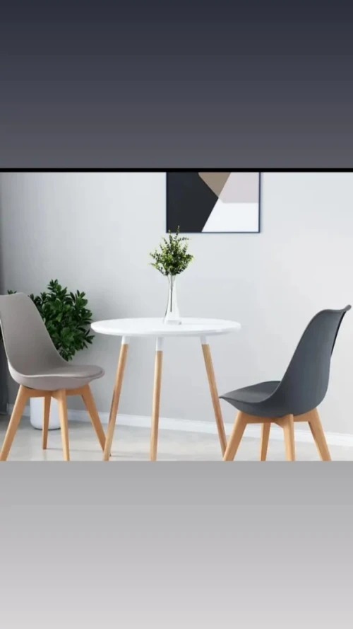 Solde table scandinave avec chaise tulipe 