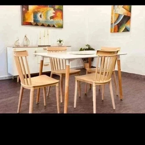 Pack Table 80cm+ 2 Chaises Bistrots à 18900 da seulement