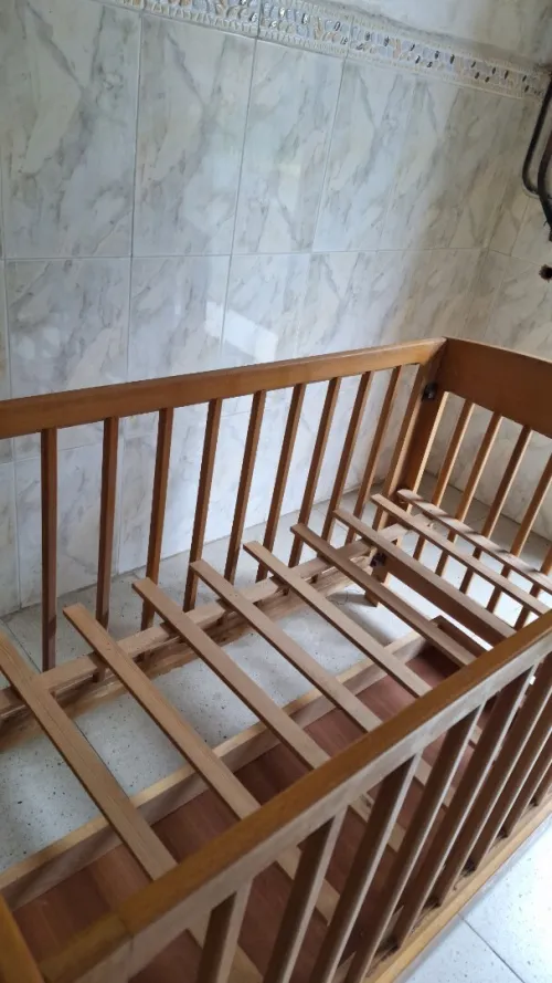 Lit bébé en bois hêtre