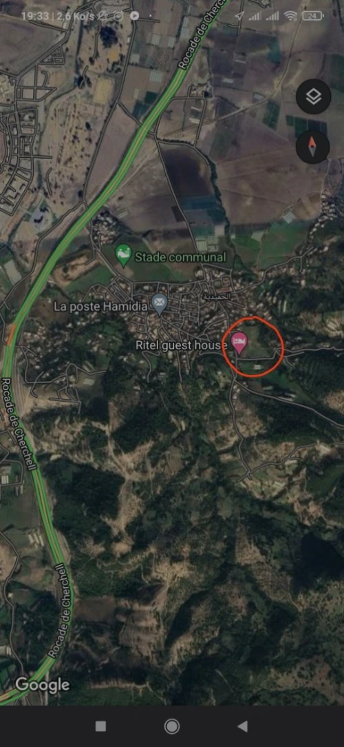 Vente Terrain Tipaza Menaceur