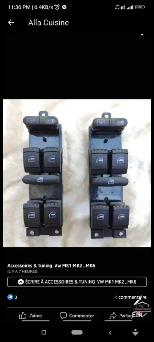 Accessoires Golf MK2 / MK3 / MK4