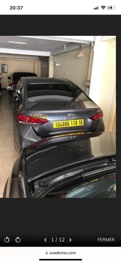 Location de voiture toute catégorie 7500 da 