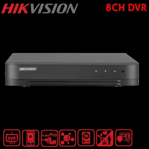XVR/DVR HIKVISION IDS 8 ports Résolution 4K