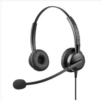 Casque téléphonique antique à réduction de bruit pour centre d'appels U25