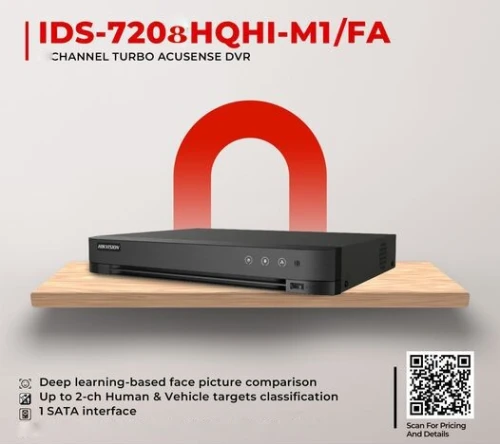 XVR/DVR HIKVISION IDS 8 ports Résolution 4K