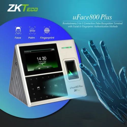 pointeuse zkteco uface800 plus