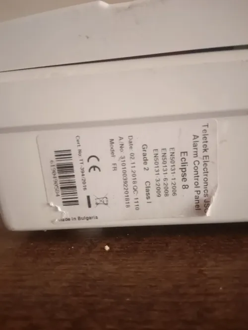 Système d'alarme teletek eclipse 8 