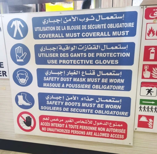 plaques de signalisation 