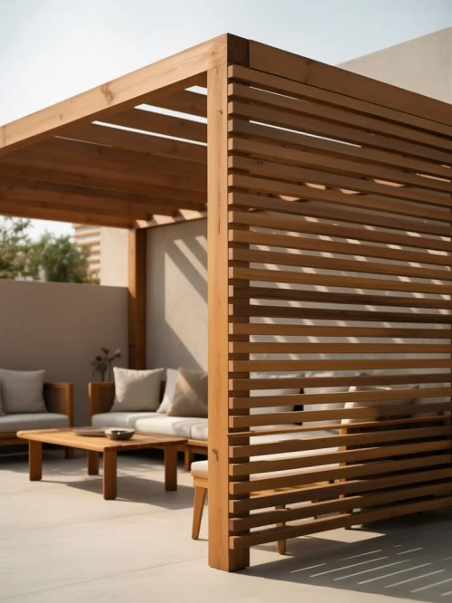 Pergolas en Bois Sur Mesure --Direct Atelier-- "Fabrication Artisanale"