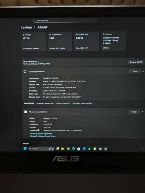 Asus Gaming Laptop