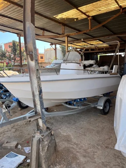 Hors bord avec moteur 60 suzuki jamais utiliser 