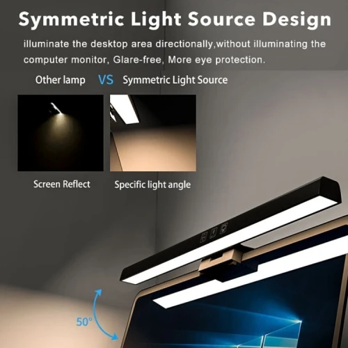 Lampe Écran PC LED Screenbar Anti-Reflet, Barre