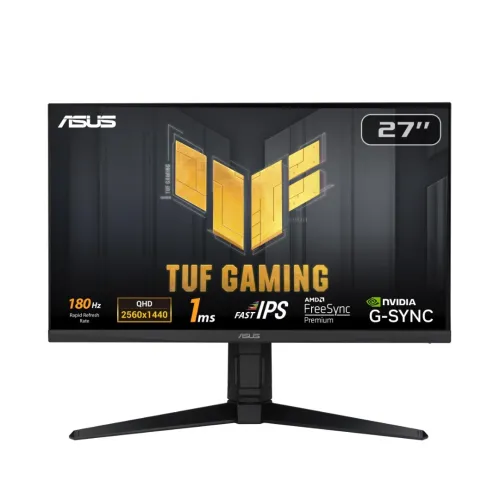ECRAN ASUS 27'' VG27AQL3A 2K 180 HZ 1 MS AJUSTABLE  FAST IPS
