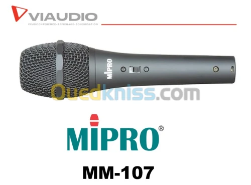 MiPro MM-107, Supercardioid Vocal Dynamic Microphone