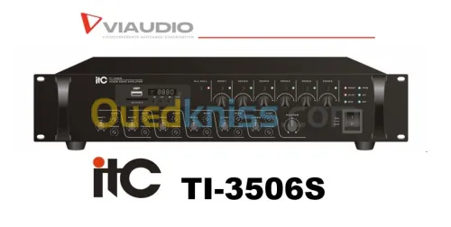 Amplificateur Mixeur 6 Zones Avec Mp3 ITC TI-3506S