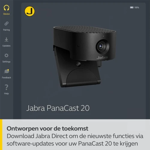 Jabra PanaCast 20 Caméra de Visioconférence 4K 