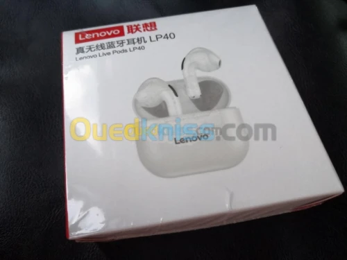 ECOUTEUR BLUETOOTH LENOVO LP40