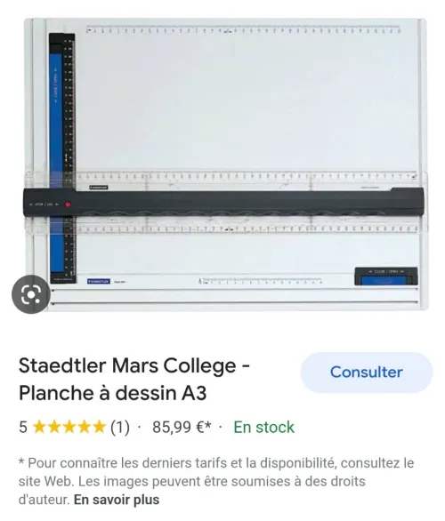 Planche à dessin A3 Staedtler