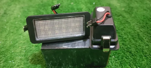 Plaque immatriculation lampe LED