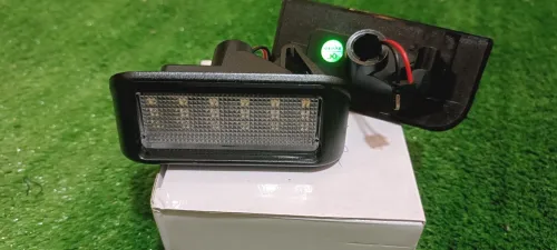 Plaque immatriculation lampe LED