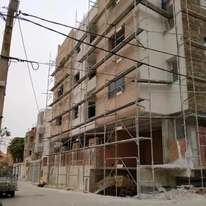 Monocouche Façades Enduit Monocouche Extérieur Gratté Taloché Écrasé