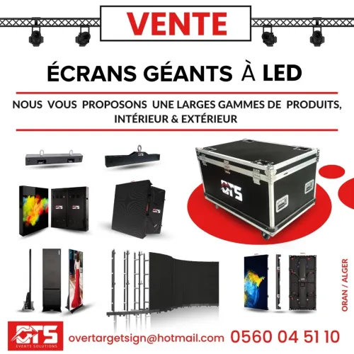 Vente d'écrans géants à LED