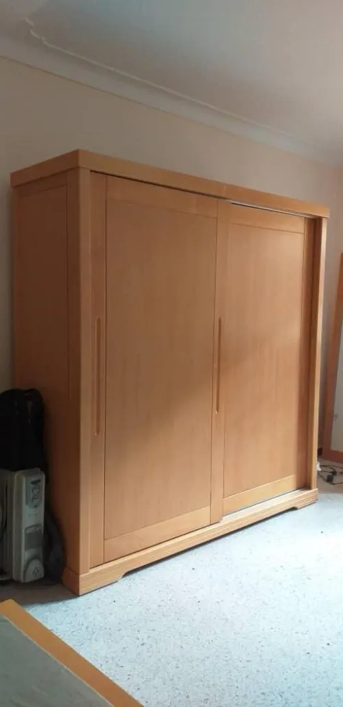 Chambre à coucher bois hêtre