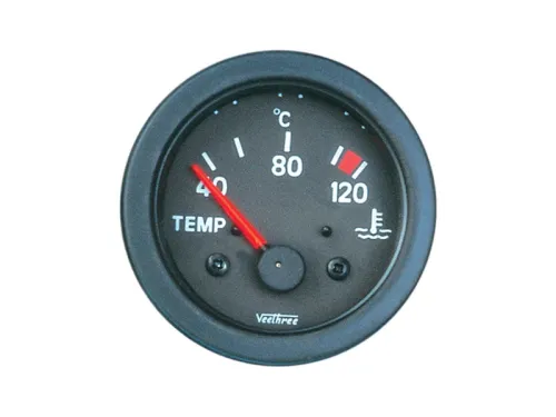 TEMPERATURE GAUGE 12/24V 52MM