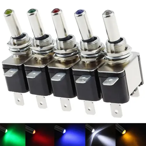 INTERRUPTEUR ON/OFF AVEC TEMOIN LED 
