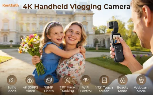 Caméra Vlogging 4K