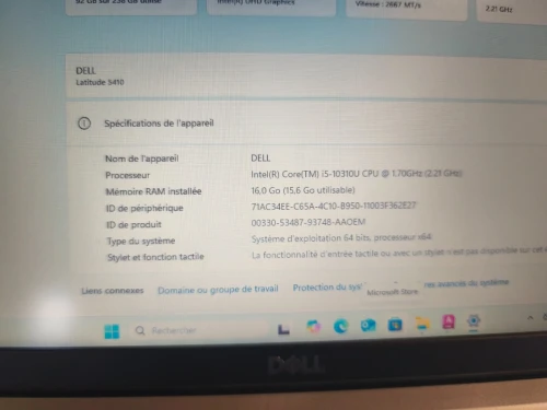 Dell latitude 5410