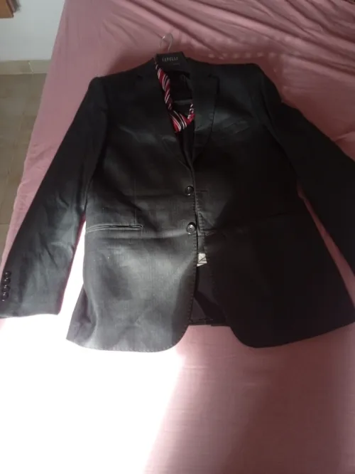 Costume gris souris