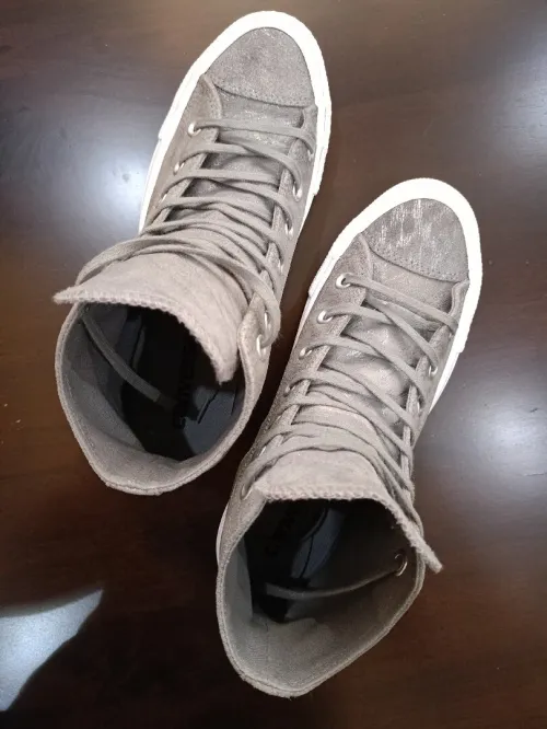 Converse All Star Chuck Taylor Shimmer Suede (Femme) taille 38