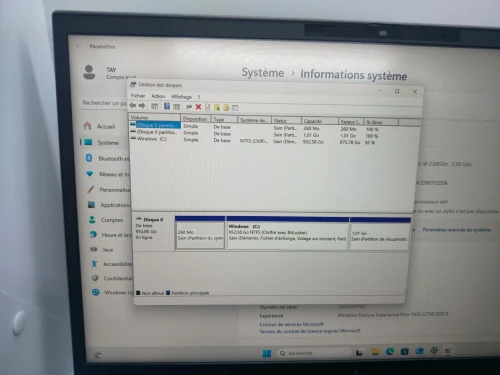 Laptop HP ZBook Fury 15 G7 Mobile Workstation / i7 10750H 2.6 Ghz / RAM 32 Go / SSD 1 Tb / Nvidia