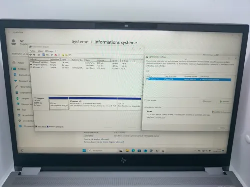 Laptop HP ZBook Fury 15 G7 Mobile Workstation / i7 10750H 2.6 Ghz / RAM 32 Go / SSD 1 Tb / Nvidia