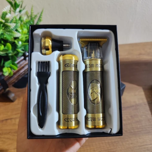 Tondeuse 3 en 1 Rechargeable  Rasoir + Tondeuse + Coupe Nez 100 min d'autonomie