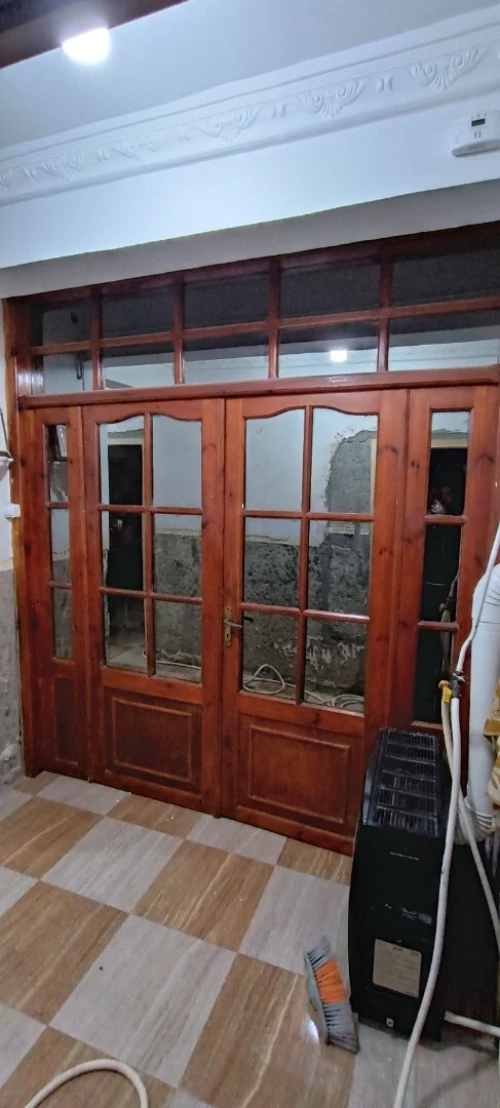 Porte sallon