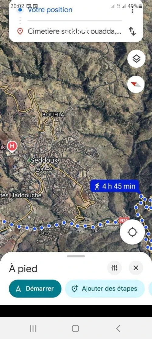 Vente Terrain Béjaïa Seddouk