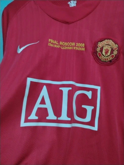 T-shirt vintage Ronaldo man untd 2008 original