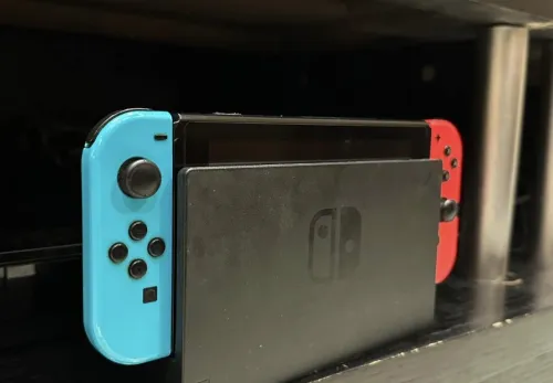 Nintendo Switch avec tous accessories