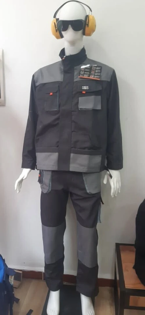 Tenue de travail, combinaison, salopette, casque, gilet..